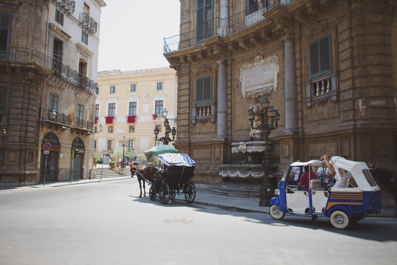 Quattro canti in Palermo