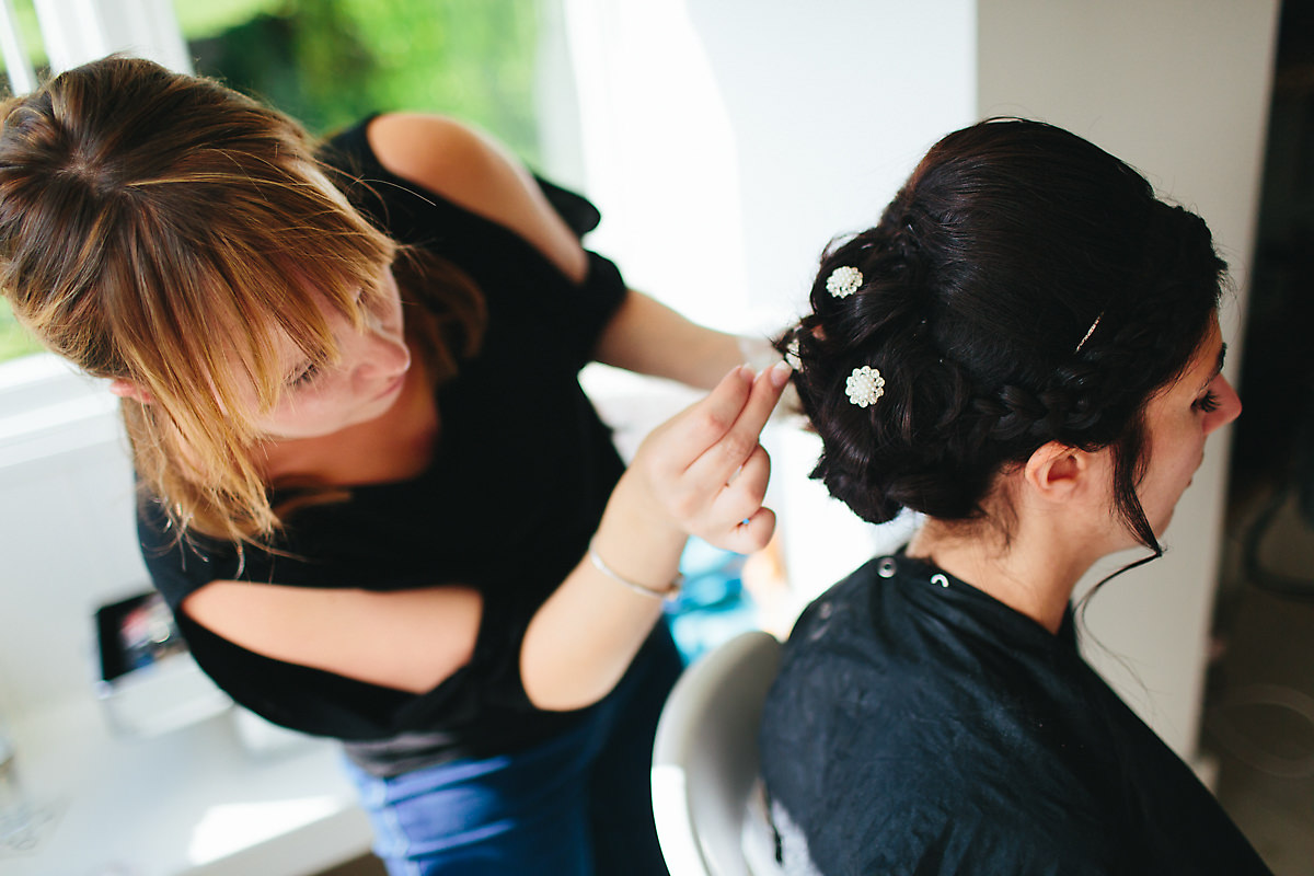 Wedding hair