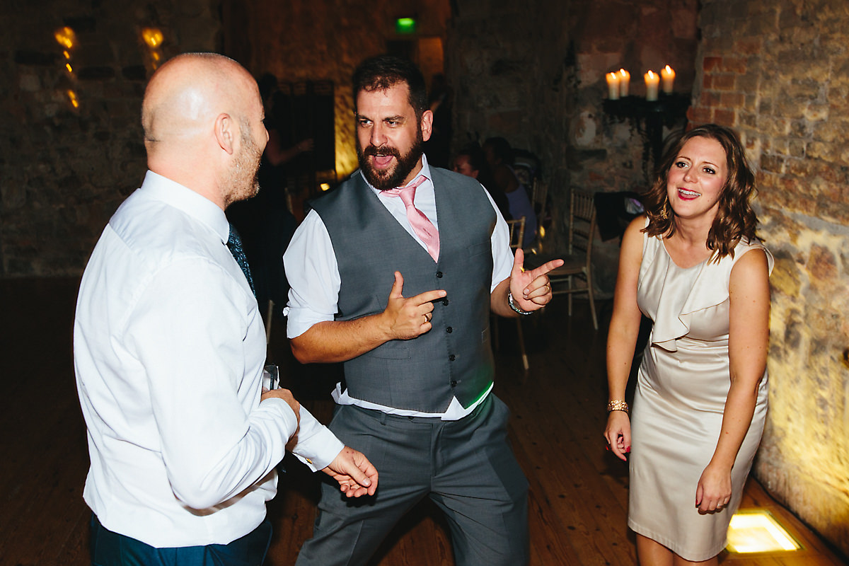 Lulworth Castle Wedding party dance