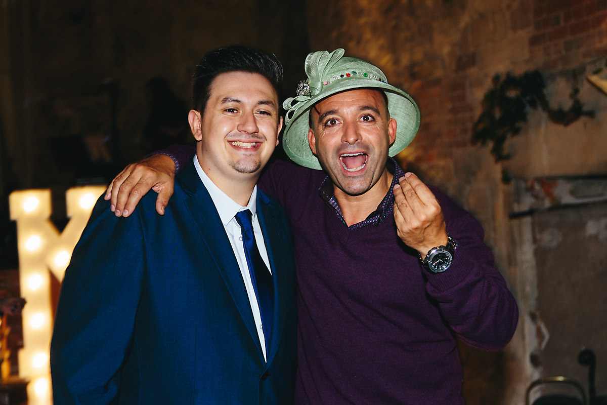 Lulworth Castle Wedding party drinks