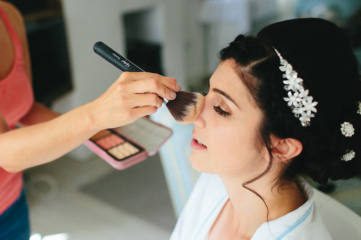 Bridal make-up Dorset