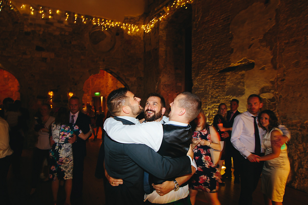 Lulworth Castle Wedding party
