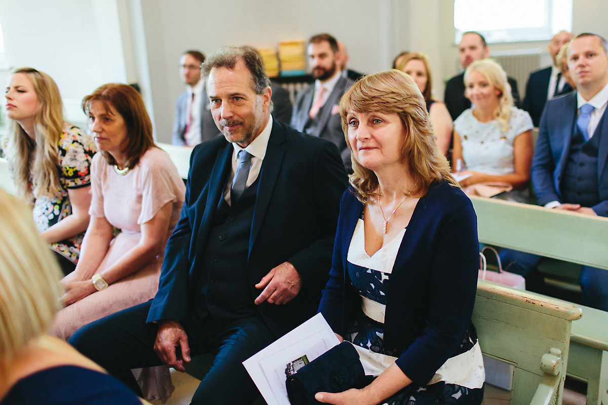 Natural Dorset church wedding photos