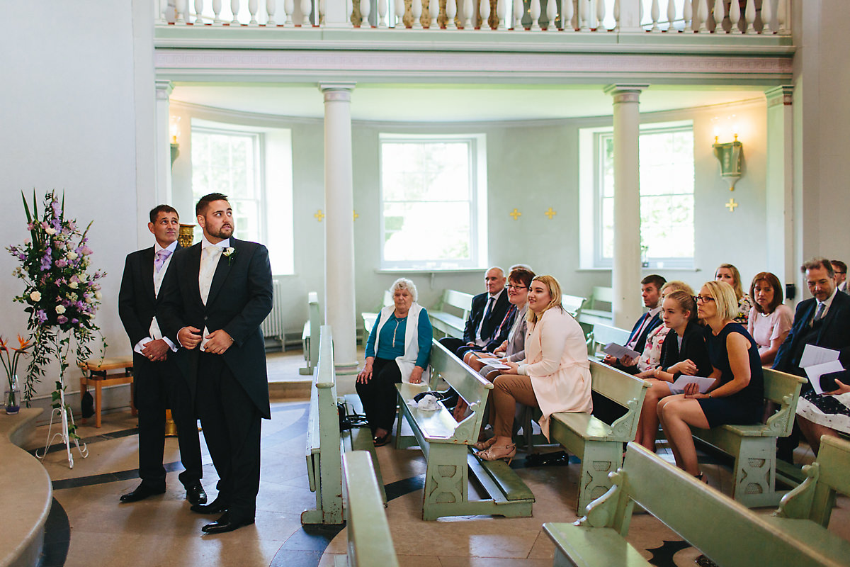 Natural Dorset church wedding photos