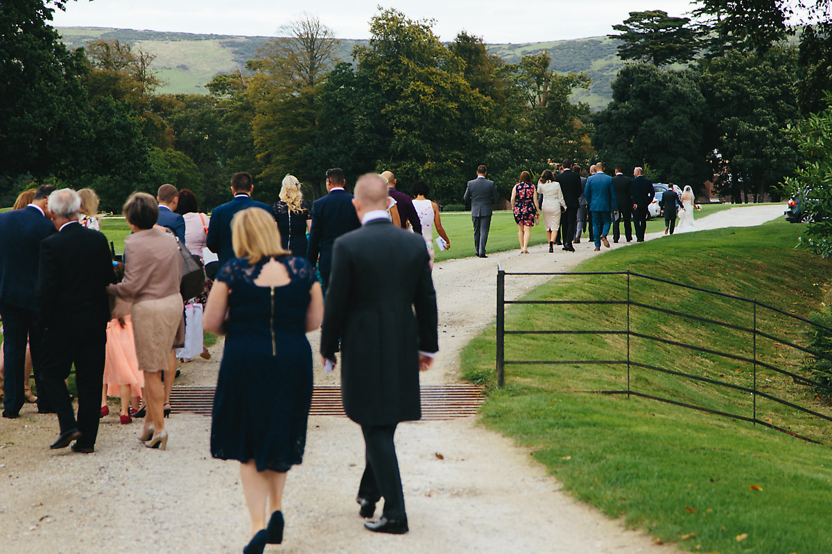 Lulworth Castle everyone together photo