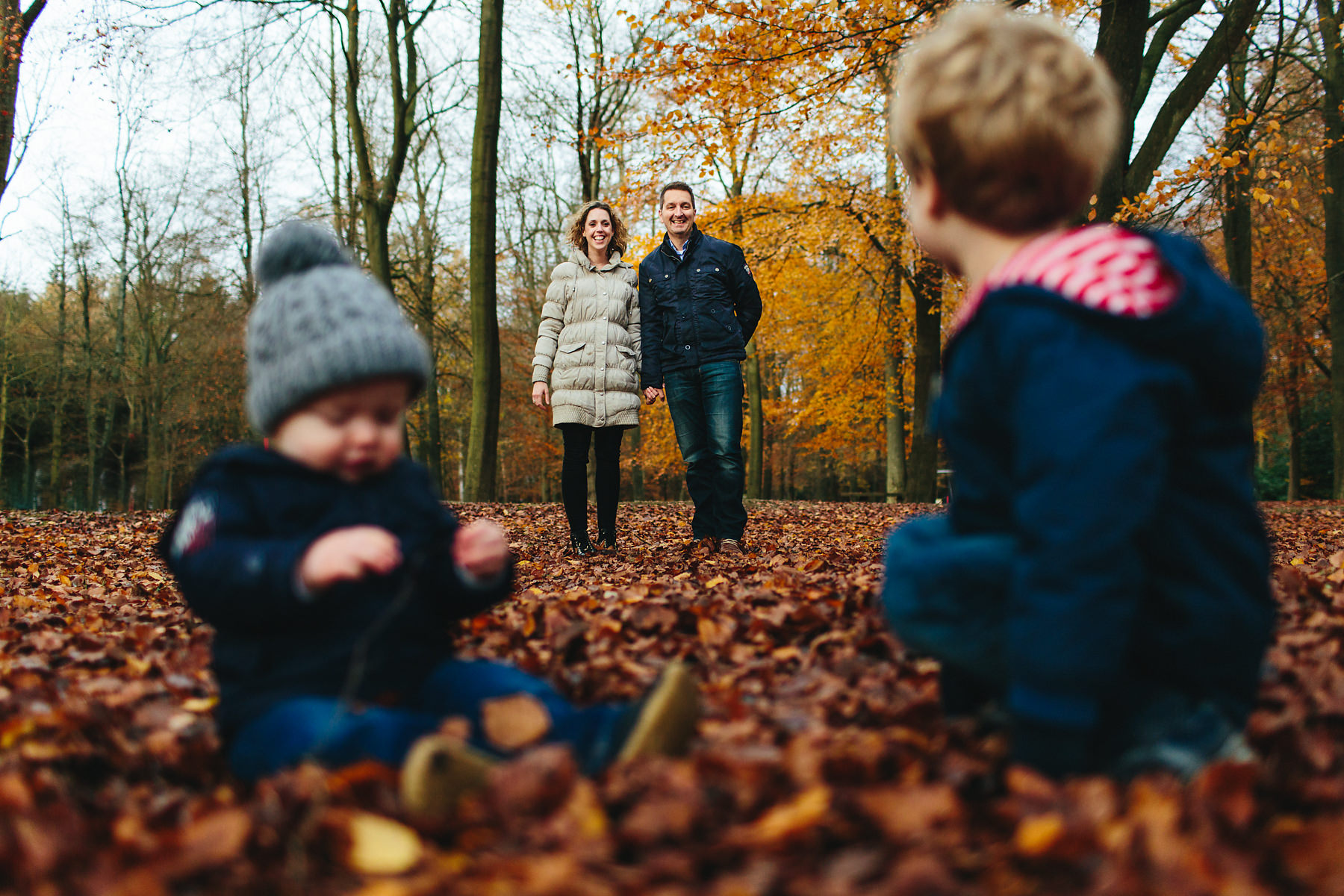 Autumn family portraits in Wendover