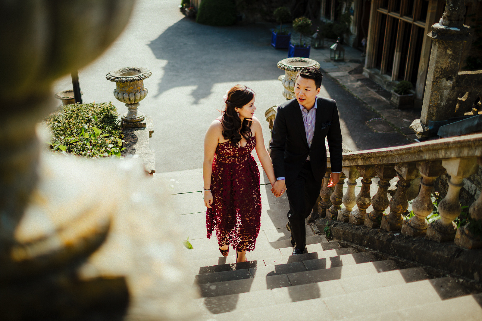 Castle Combe pre-wedding photographer