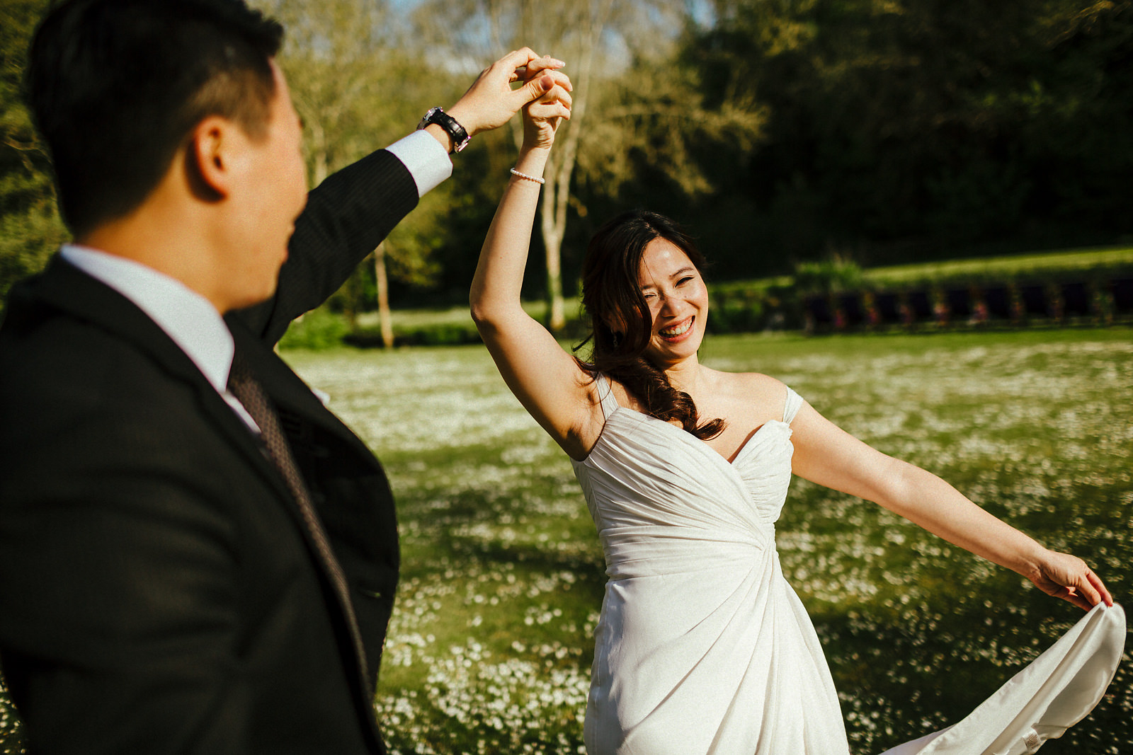Castle Combe pre-wedding photographer