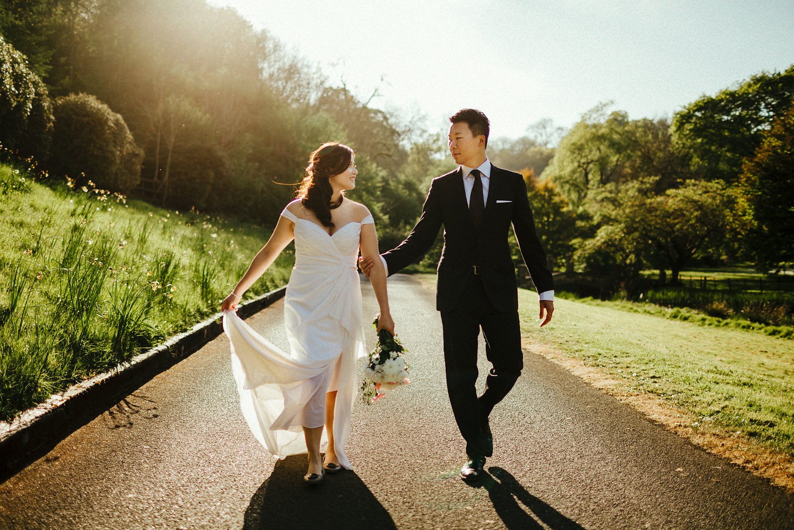 Castle Combe pre-wedding photographer