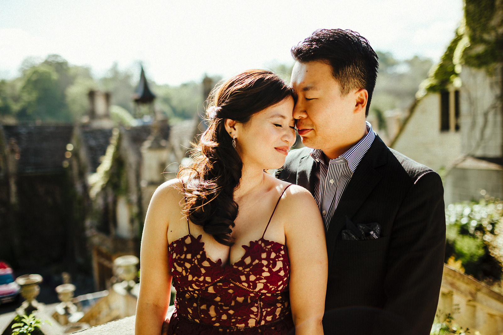 Best Castle Combe Manor House pre-wedding photography