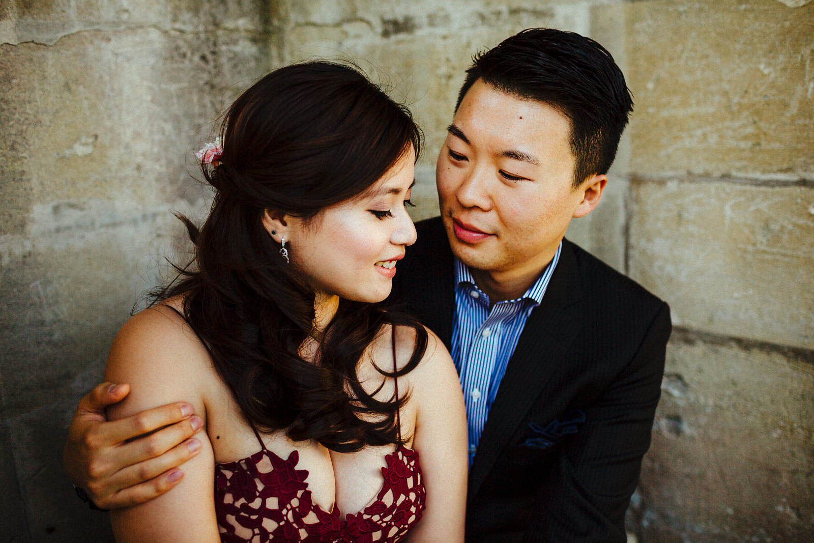 Castle Combe pre-wedding photographer