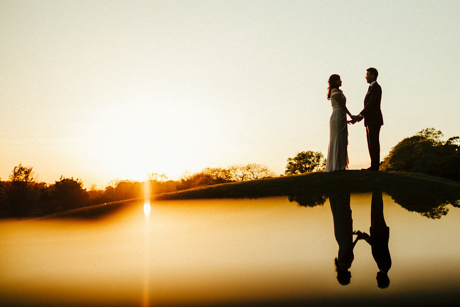 Creative Cotswolds wedding photographer