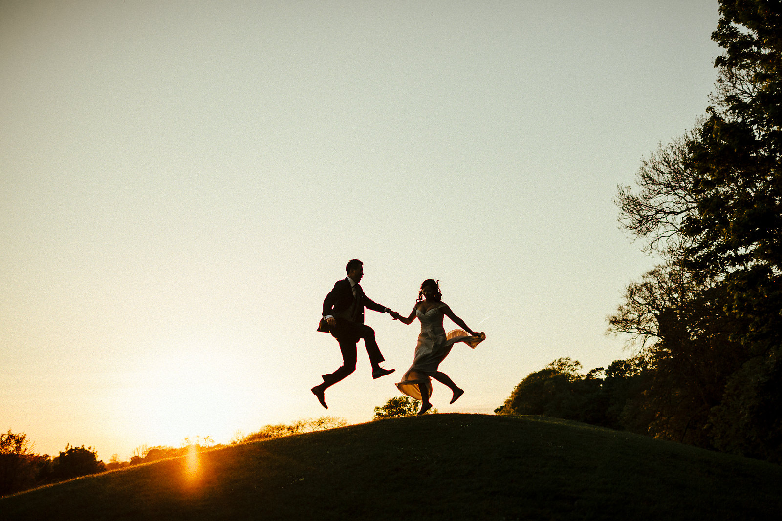 Creative Cotswolds wedding photographer
