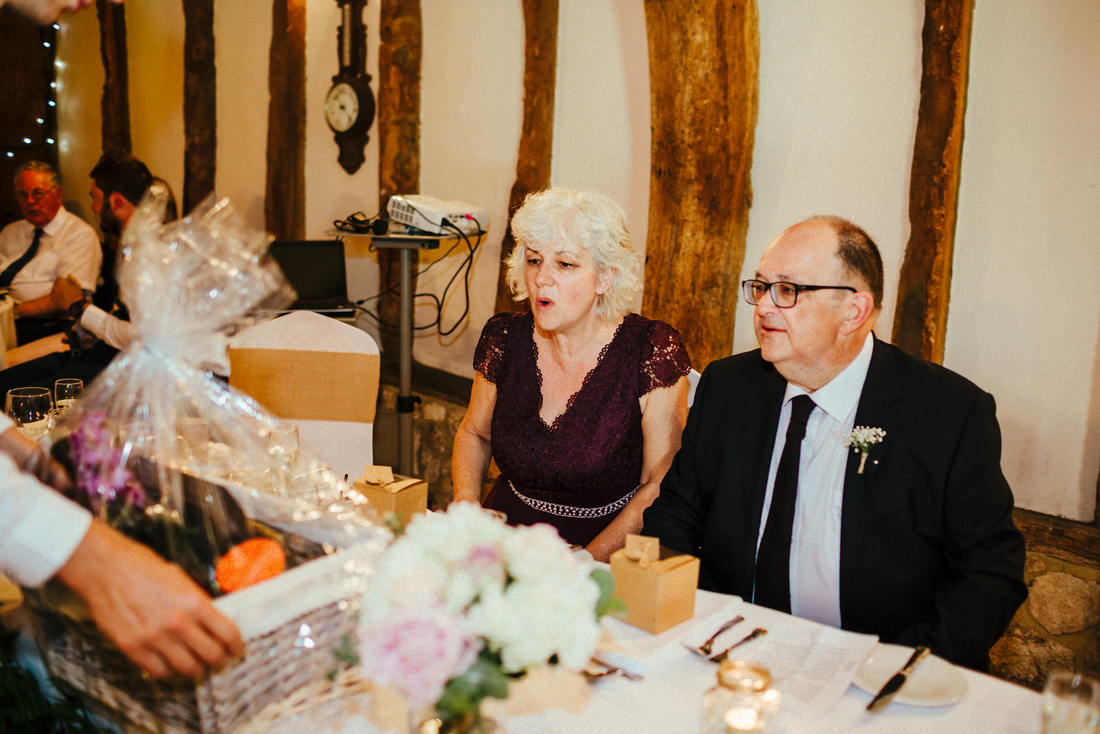 Notley Tythe Barn wedding speech