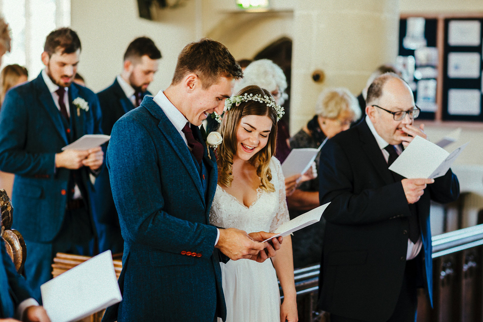First hymn at wedding ceremony