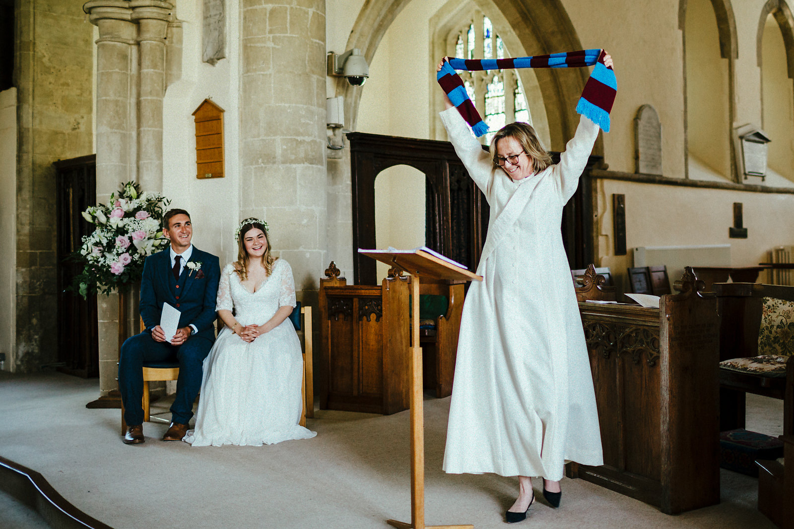 Fun vicar speech in Haddenham