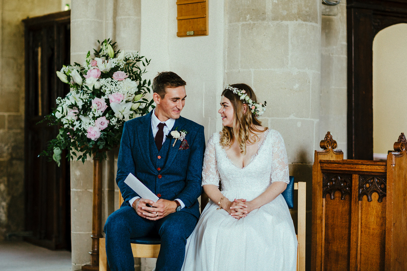 Haddenham St Mary's church ceremony