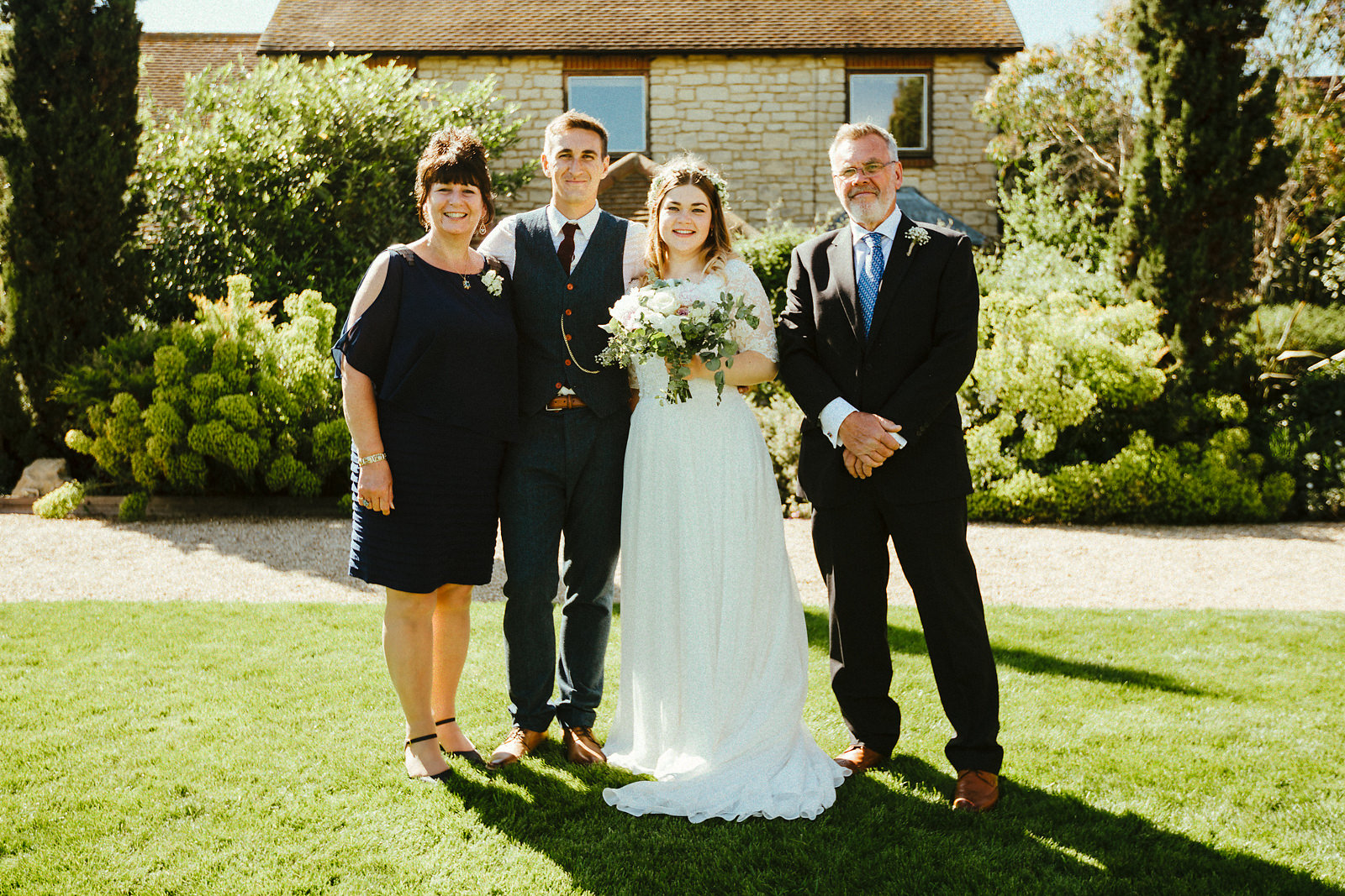 Group photos at Notley Tythe Barn
