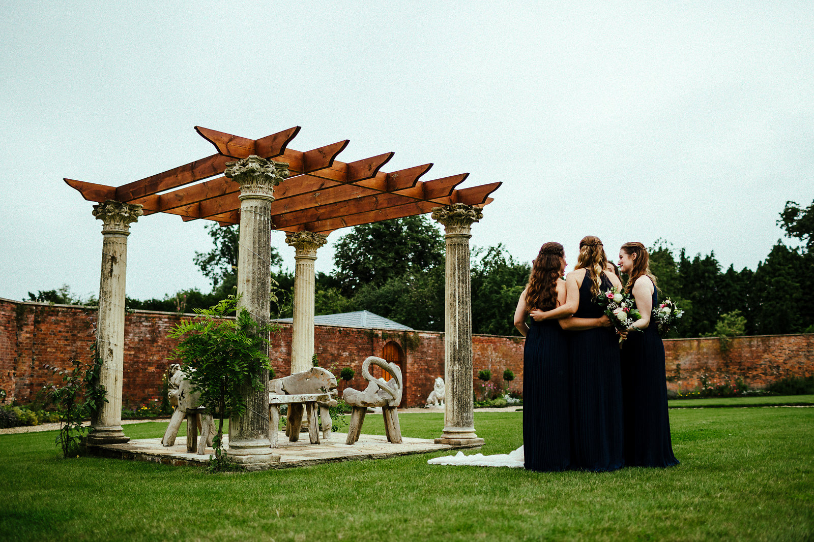 Orchardleigh Walled Garden wedding photography