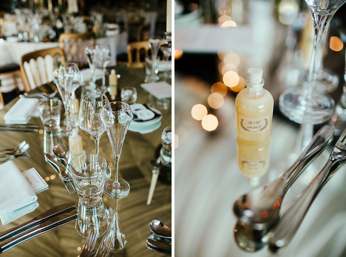 Crazy Bear wedding table decoration idea