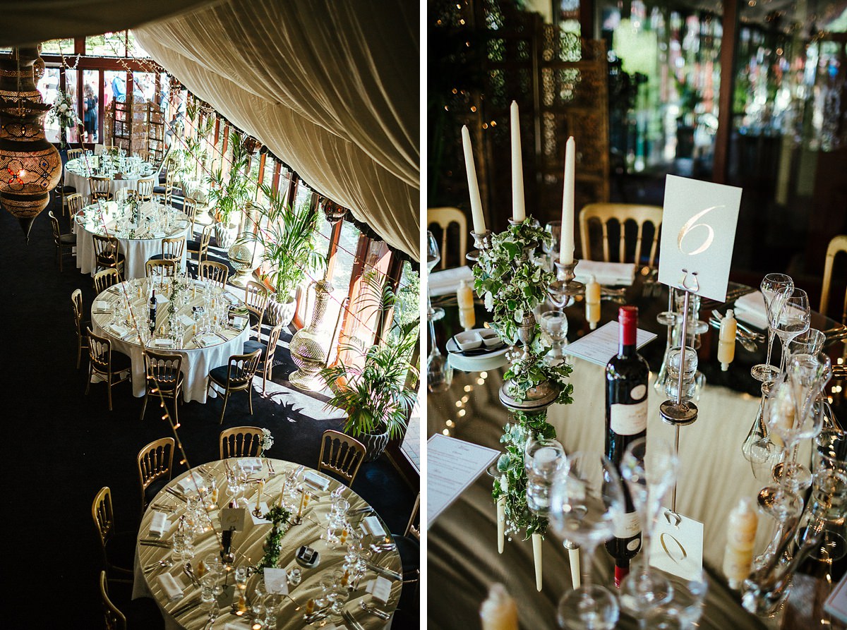 Crazy Bear wedding table decoration ideas