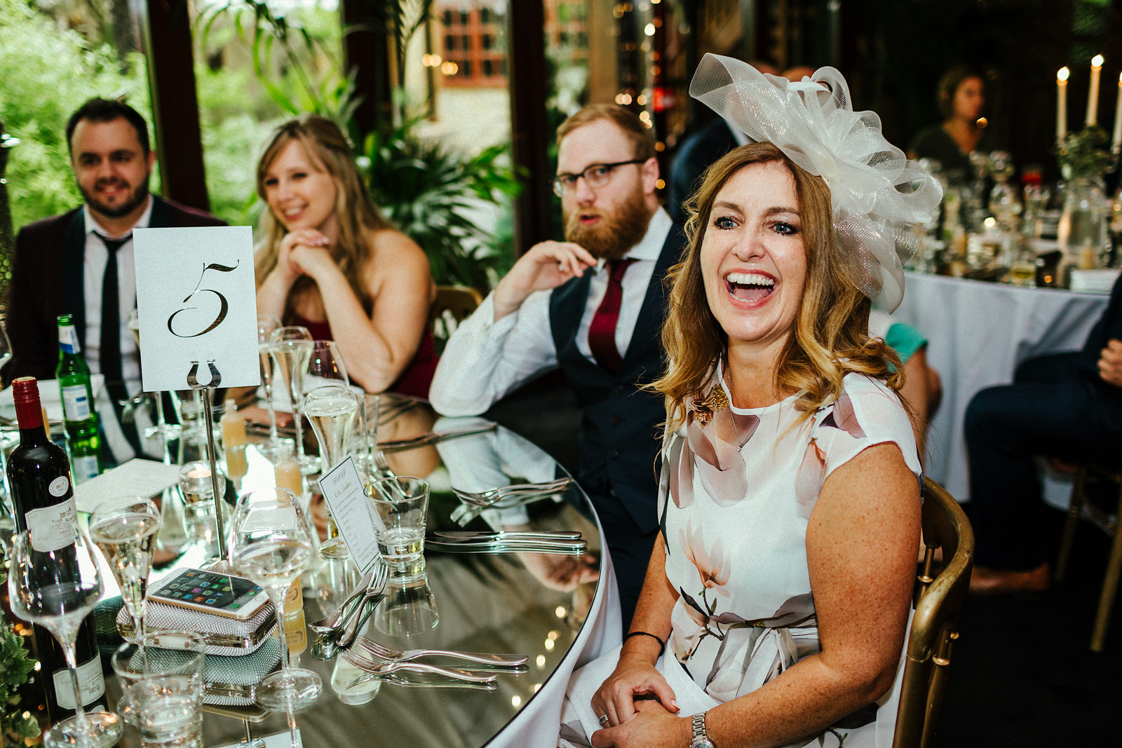 Wedding speeches at Crazy Bear