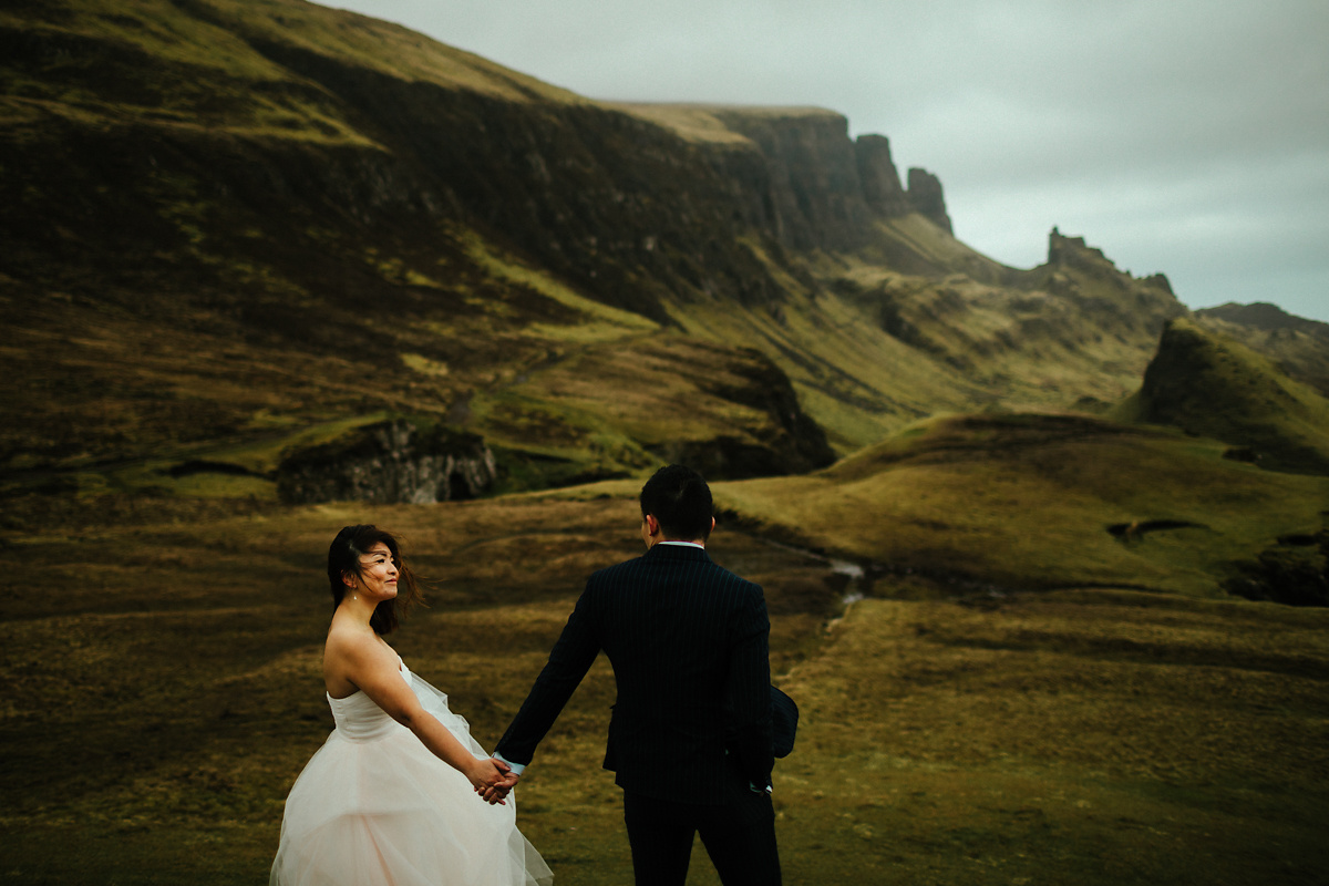 Quiraing pre wedding photography