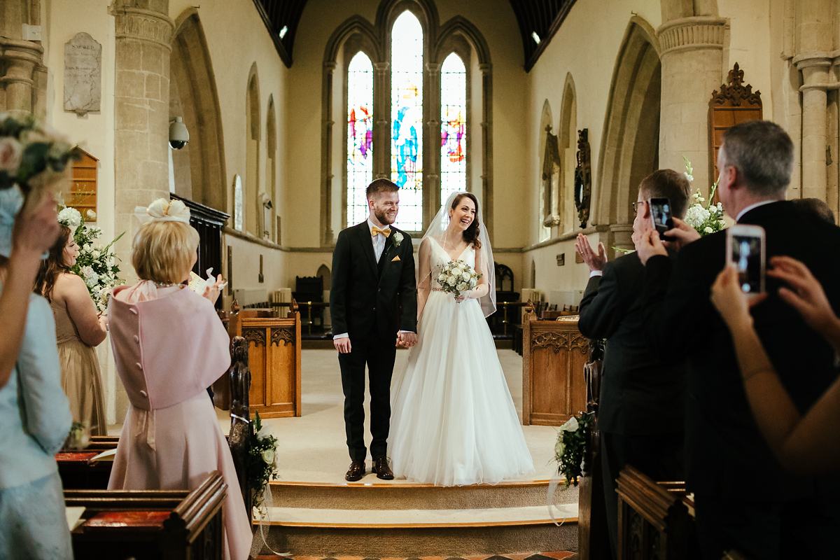 Haddenham St Marys church wedding ceremony photos